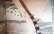 Поворотная лестница для квартиры