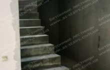 Осокорки вид лестницы из бетона снизу