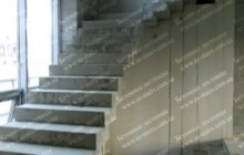 Строительство маршевых лестниц на даче Лебедёвка