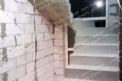 Бровары монолитная лестница на даче
