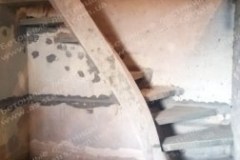 Поворотная лестница для квартиры