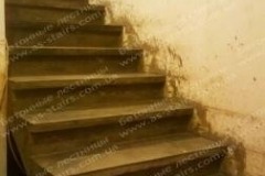 Конча Заспа прямая лестница для дома из бетона