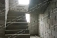 Вишенки бетонная лестница в доме